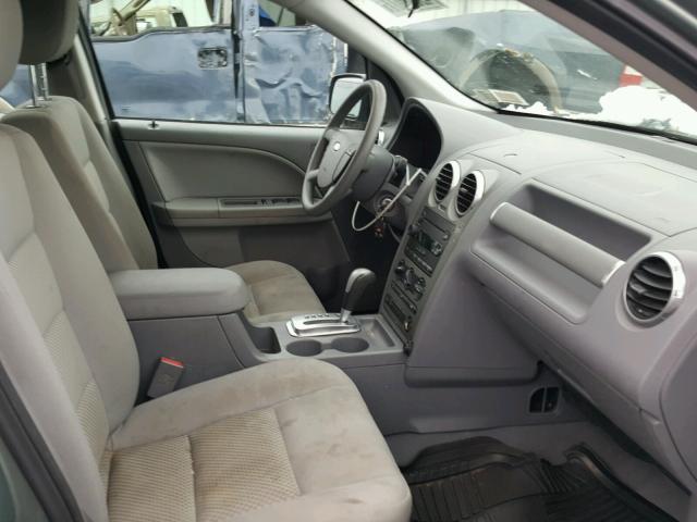 1FMZK01155GA18366 - 2005 FORD FREESTYLE GREEN photo 5