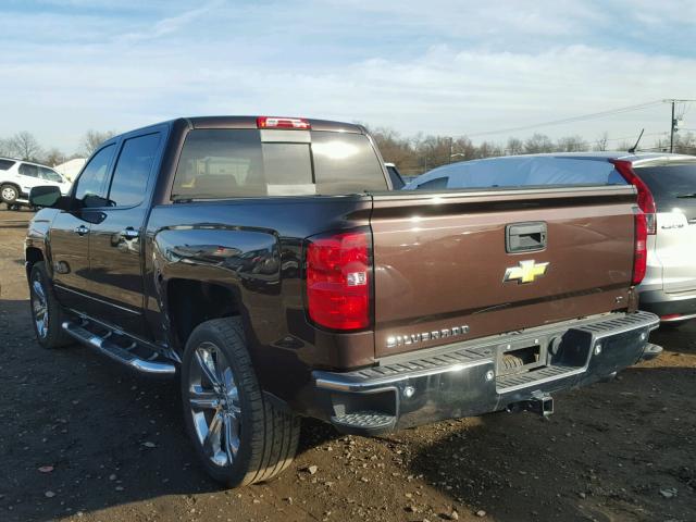 3GCPCREC8GG178239 - 2016 CHEVROLET SILVERADO BROWN photo 3