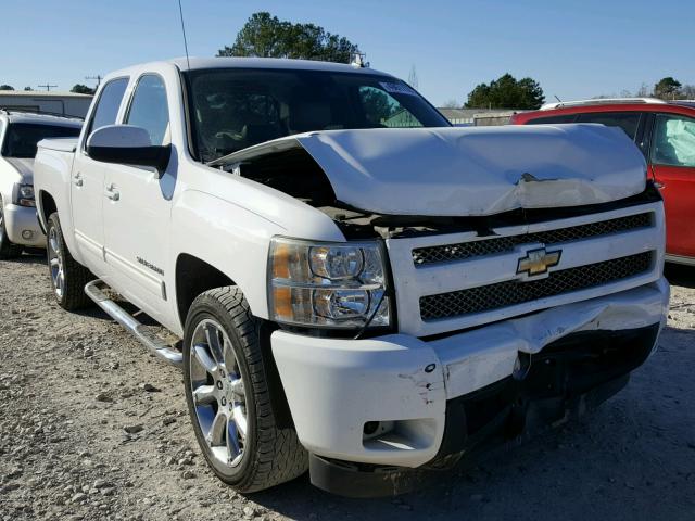 3GCRCTE09AG147472 - 2010 CHEVROLET SILVERADO WHITE photo 1