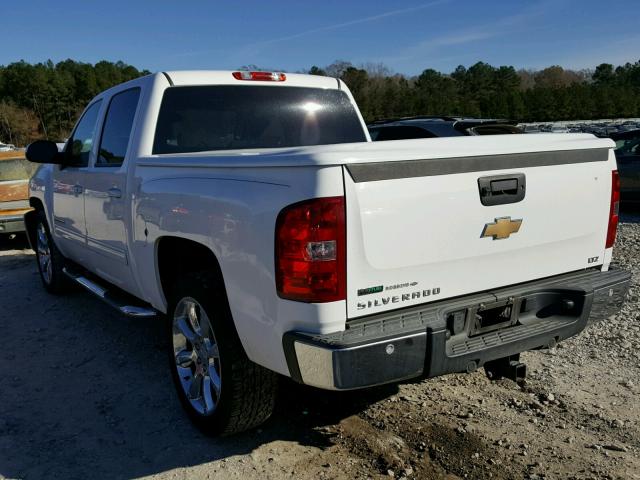 3GCRCTE09AG147472 - 2010 CHEVROLET SILVERADO WHITE photo 3