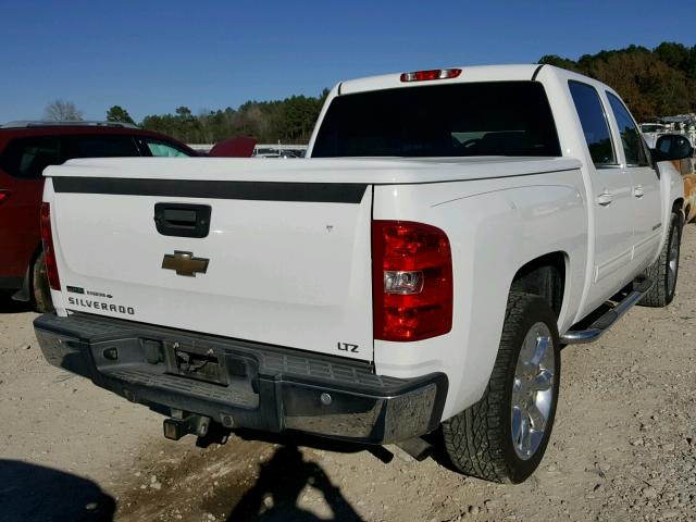 3GCRCTE09AG147472 - 2010 CHEVROLET SILVERADO WHITE photo 4