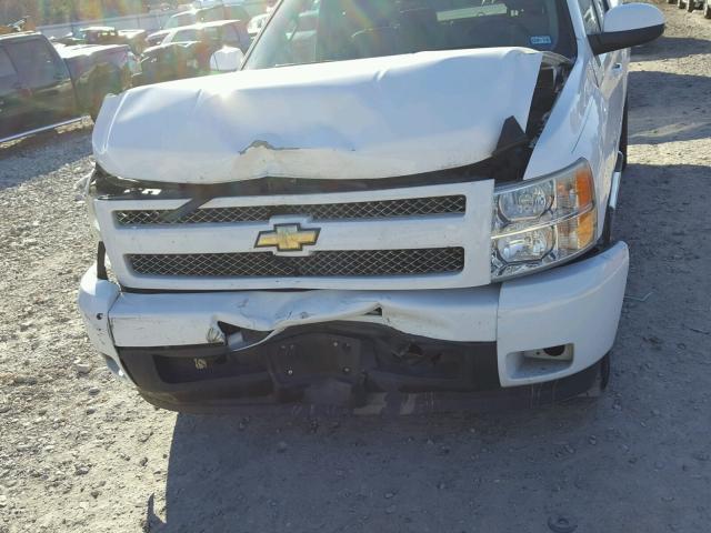 3GCRCTE09AG147472 - 2010 CHEVROLET SILVERADO WHITE photo 7