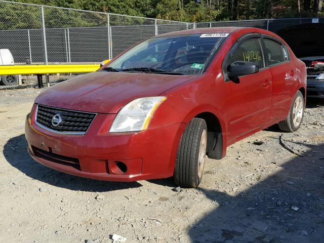 3N1AB61E38L666301 - 2008 NISSAN SENTRA 2.0 RED photo 2