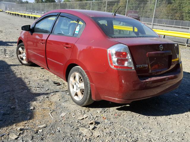 3N1AB61E38L666301 - 2008 NISSAN SENTRA 2.0 RED photo 3