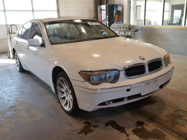 WBAGN63584DS51631 - 2004 BMW 745LI WHITE photo 1