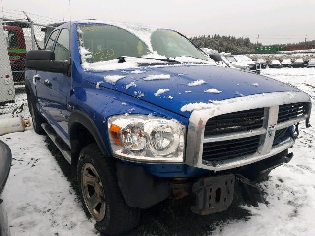 1D7HU18248J200118 - 2008 DODGE RAM 1500 S BLUE photo 1