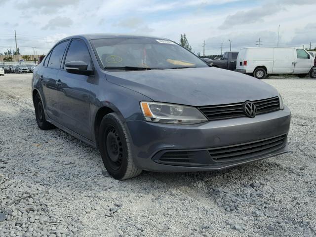 3VWDX7AJ8BM338546 - 2011 VOLKSWAGEN JETTA SE GRAY photo 1