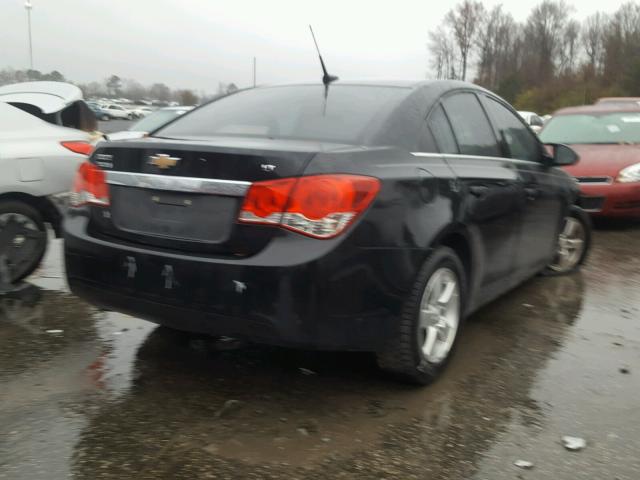 1G1PG5S99B7295332 - 2011 CHEVROLET CRUZE LT BLACK photo 4