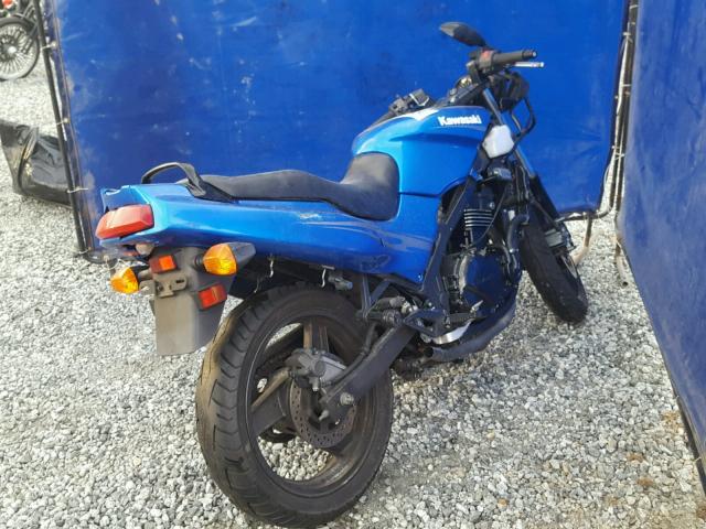 JKAEXVD189A116193 - 2009 KAWASAKI EX500 D BLUE photo 4