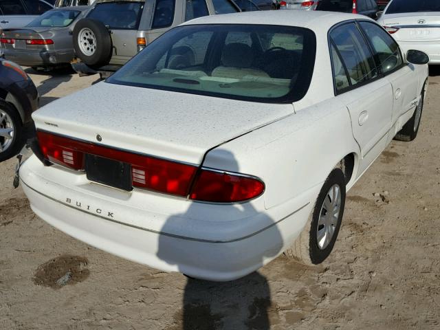 2G4WS52JX11241623 - 2001 BUICK CENTURY CU WHITE photo 4