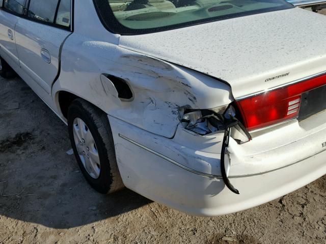 2G4WS52JX11241623 - 2001 BUICK CENTURY CU WHITE photo 9