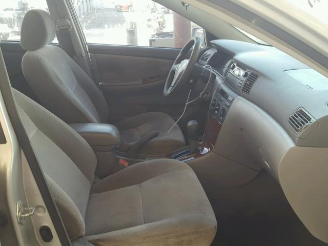 1NXBR32E54Z279013 - 2004 TOYOTA COROLLA LE 银色 照片 5
