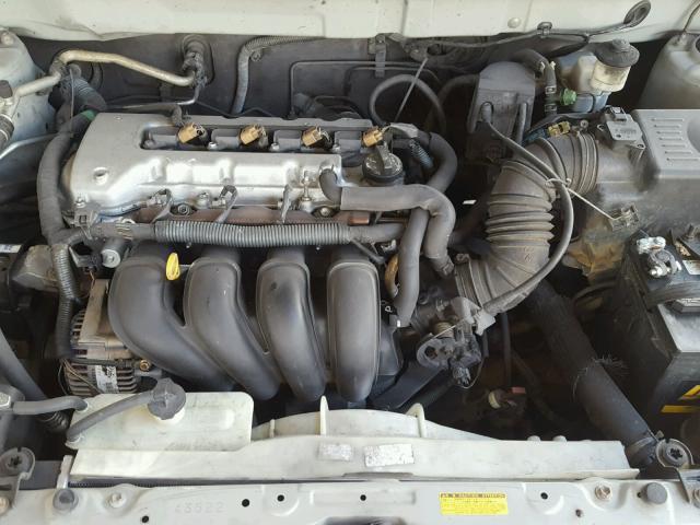 1NXBR32E54Z279013 - 2004 TOYOTA COROLLA LE 银色 照片 7