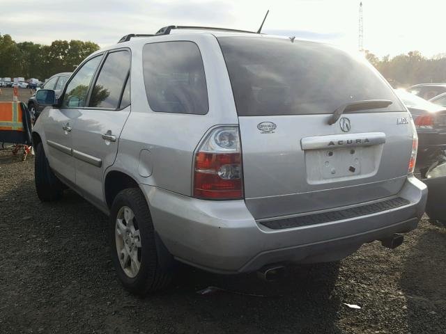 2HNYD18944H501923 - 2004 ACURA MDX TOURIN SILVER photo 3