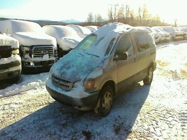 4T3ZF13C5YU278904 - 2000 TOYOTA SIENNA LE TAN photo 2