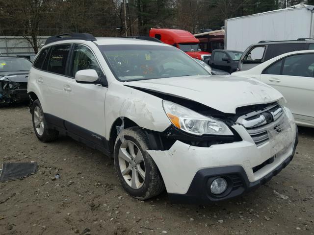 4S4BRBCC1E3226145 - 2014 SUBARU OUTBACK 2. WHITE photo 1