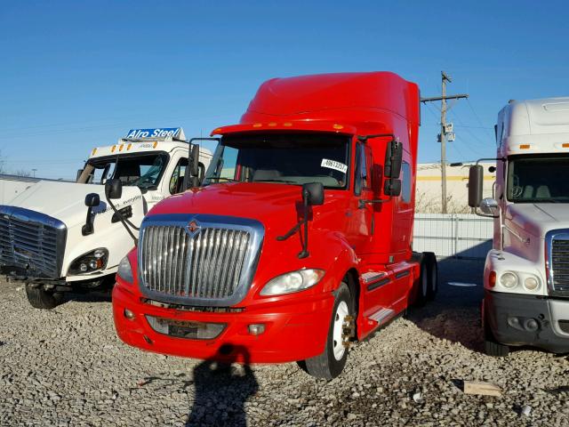 3HSDJSJR0CN086825 - 2012 INTERNATIONAL PROSTAR RED photo 2