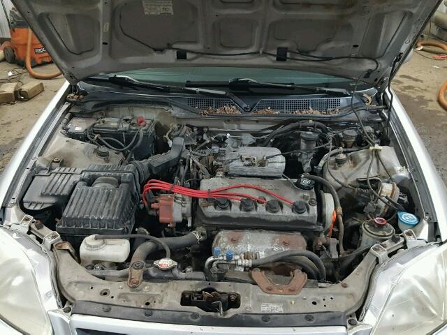 1HGEJ8142YL123801 - 2000 HONDA CIVIC EX SILVER photo 7