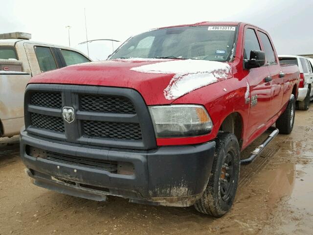 3C6TR4HT3EG258211 - 2014 RAM 2500 ST RED photo 2