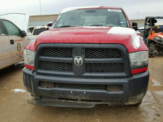 3C6TR4HT3EG258211 - 2014 RAM 2500 ST RED photo 9