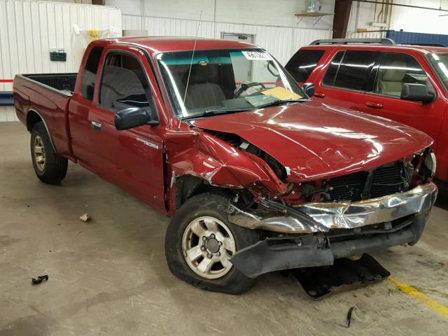 4TAWN72N5VZ283653 - 1997 TOYOTA TACOMA XTR RED photo 1