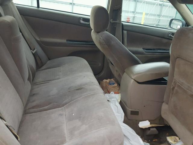 4T1BE32K25U584732 - 2005 TOYOTA CAMRY LE 金色 照片 6