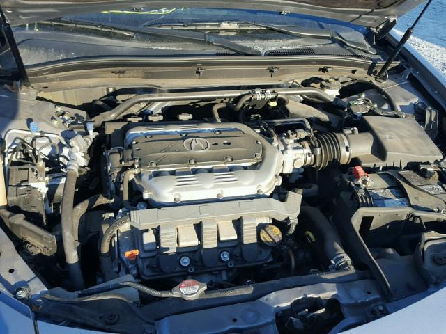 19UUA8F2XCA004756 - 2012 ACURA TL BLUE photo 7