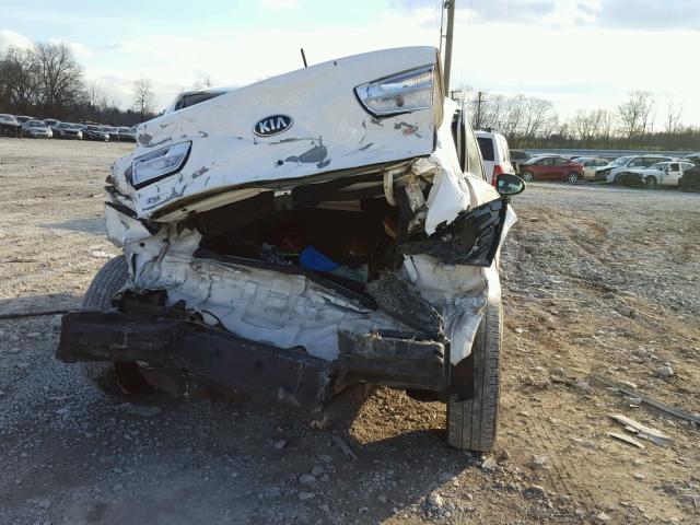 KNADM4A39D6137198 - 2013 KIA RIO LX Սպիտակ լուսանկար 9