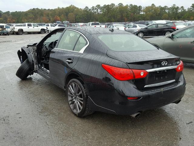 JN1FV7AP9GM420572 - 2016 INFINITI Q50 RED SP BLACK photo 3