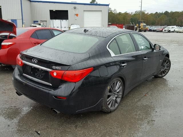 JN1FV7AP9GM420572 - 2016 INFINITI Q50 RED SP BLACK photo 4