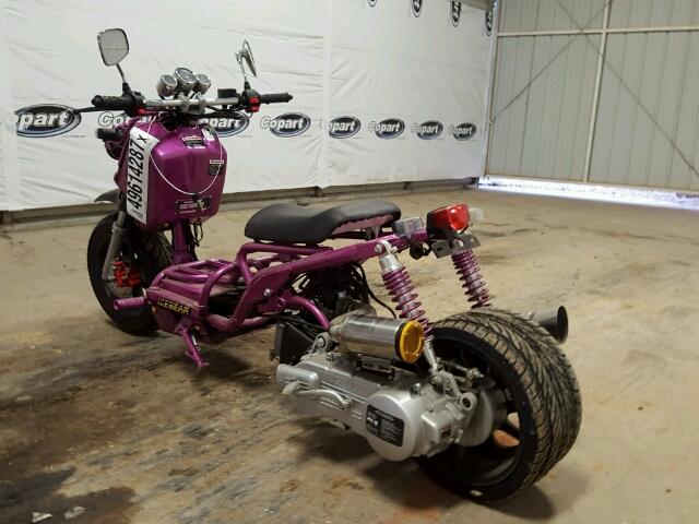 L37MMJBV7EZ050148 - 2014 MINI BIKE PURPLE photo 3