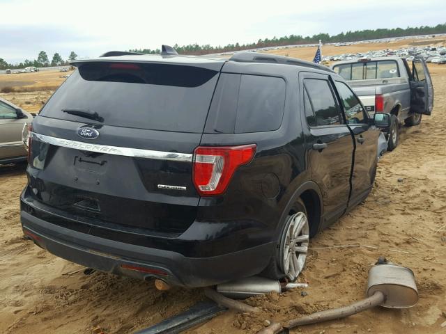 1FM5K7B85GGA55102 - 2016 FORD EXPLORER BLACK photo 4