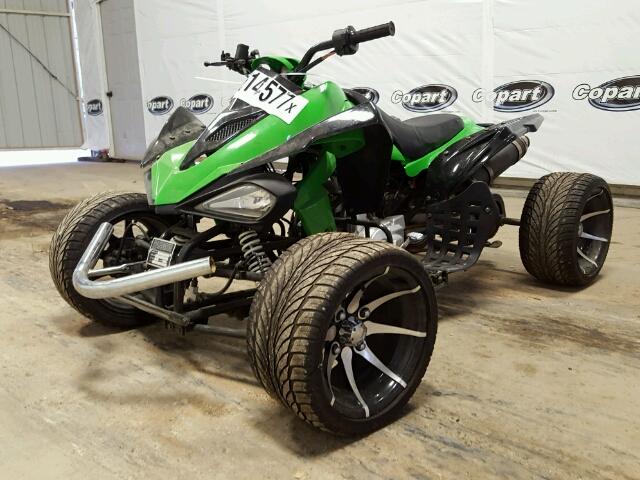 L3DGGJG22D1002084 - 2013 ATV FOUR WHEEL GREEN photo 2