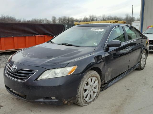 4T1BK46K19U587572 - 2009 TOYOTA CAMRY SE BLACK photo 2