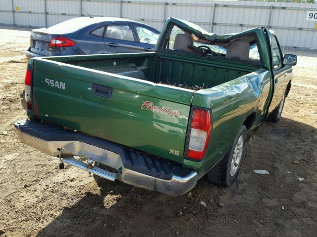 1N6DD21S1WC313760 - 1998 NISSAN FRONTIER X GREEN photo 4