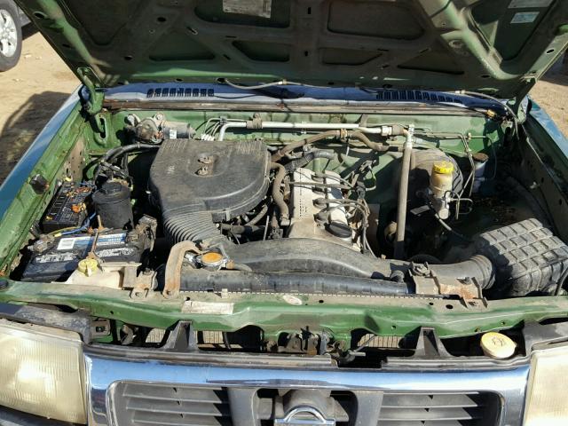 1N6DD21S1WC313760 - 1998 NISSAN FRONTIER X GREEN photo 7