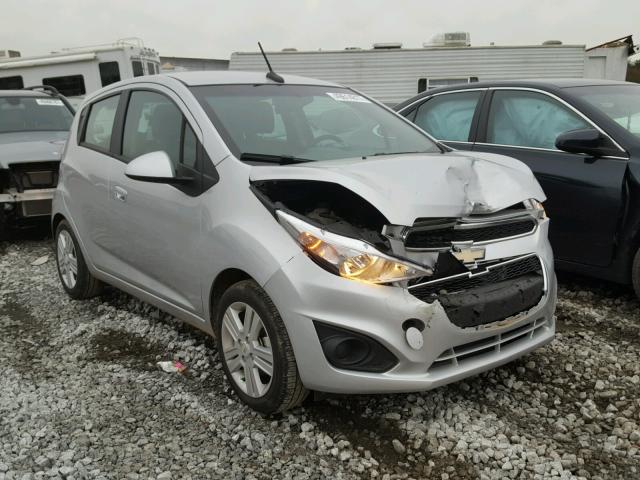 KL8CB6S95EC405307 - 2014 CHEVROLET SPARK LS SILVER photo 1