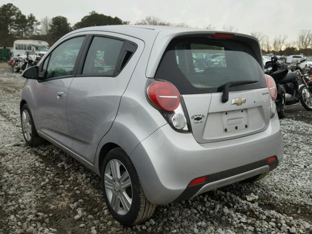 KL8CB6S95EC405307 - 2014 CHEVROLET SPARK LS SILVER photo 3