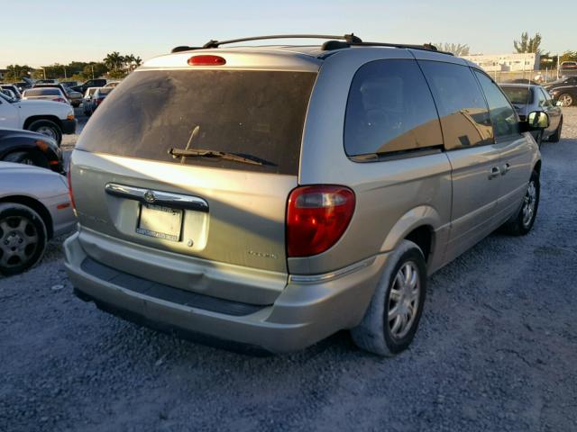 2C8GP54LX5R136725 - 2005 CHRYSLER TOWN & COU Bej foto 4