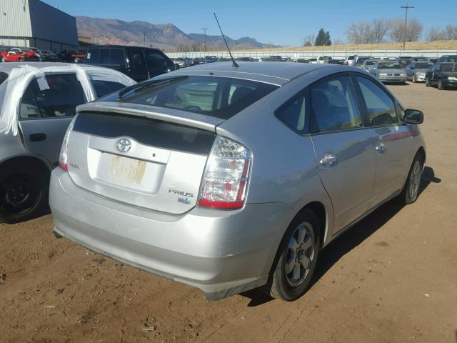 JTDKB20U977682640 - 2007 TOYOTA PRIUS GRAY photo 4