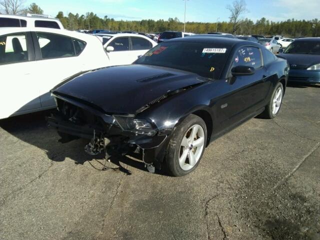 1ZVBP8CF8E5246479 - 2014 FORD MUSTANG GT BLACK photo 2