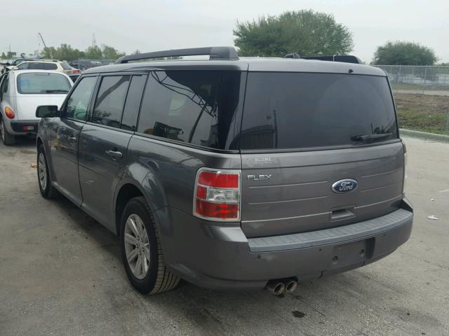 2FMGK5BCXABB06111 - 2010 FORD FLEX SE CHARCOAL photo 3