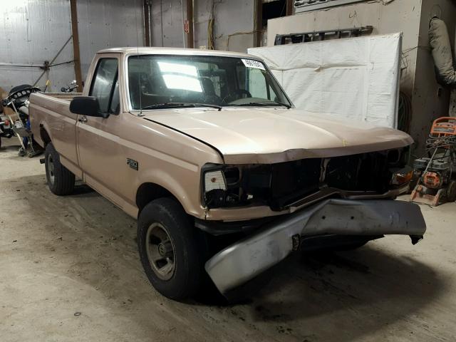 1FTEF15YXTLC13548 - 1996 FORD F150 TAN photo 1