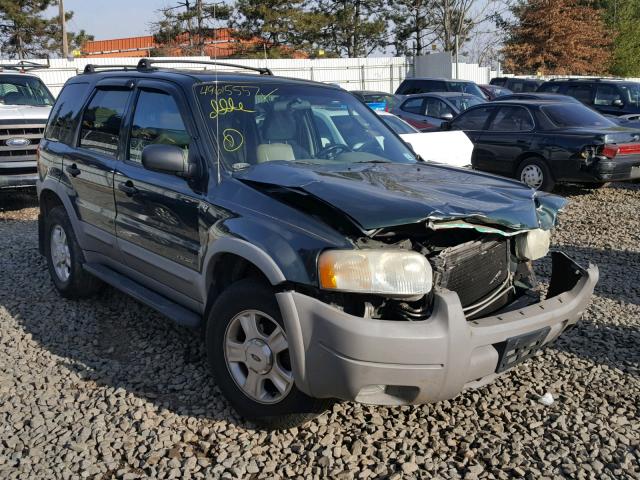 1FMCU04102KC28300 - 2002 FORD ESCAPE XLT GREEN photo 1