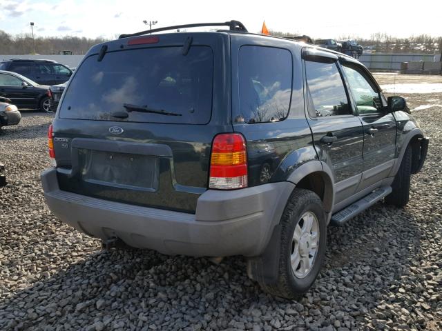 1FMCU04102KC28300 - 2002 FORD ESCAPE XLT GREEN photo 4