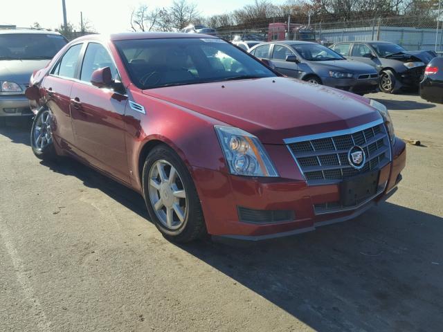 1G6DF577290167122 - 2009 CADILLAC CTS RED photo 1