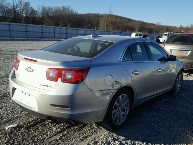 1G11F5SL9FU139674 - 2015 CHEVROLET MALIBU LTZ SILVER photo 4