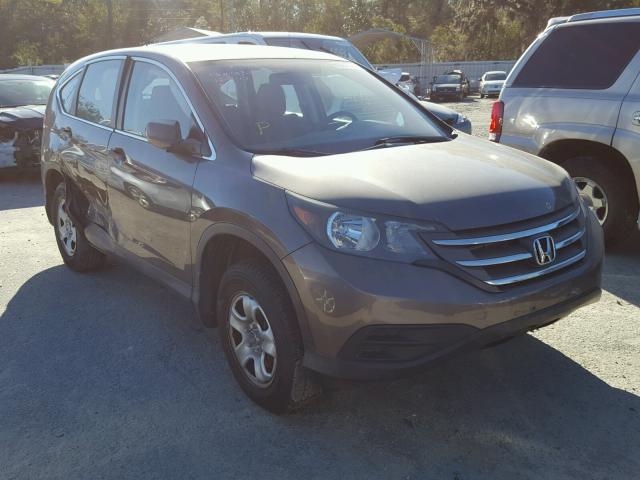 2HKRM4H3XEH622763 - 2014 HONDA CR-V LX GRAY photo 1