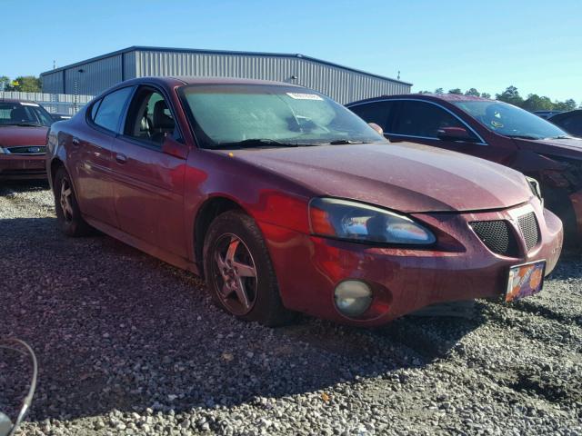 2G2WS522141345293 - 2004 PONTIAC GRAND PRIX ბურგუნდია ფოტო 1