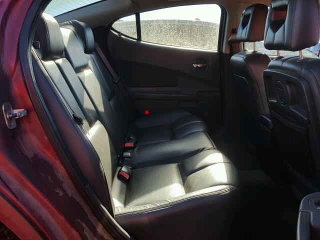 2G2WS522141345293 - 2004 PONTIAC GRAND PRIX ბურგუნდია ფოტო 6